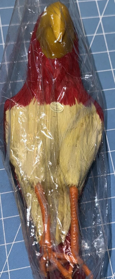 Disfraz Castillo Rojo/Amarillo Pluma Loro - Pirata Halloween Disfraz/Utilería Foto 3 de 4