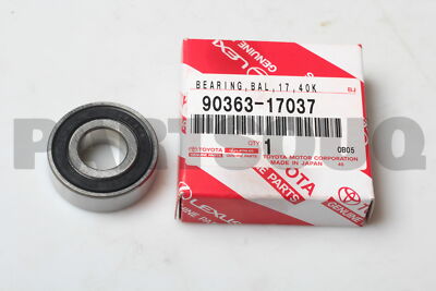 9036317037 Genuine Toyota BEARING (FOR INPUT SHAFT) 90363-17037 | eBay