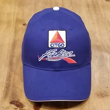 Vintage Citgo Racing Hat Cap Strap Back BASS Fishing Logo One Size Casual Dad