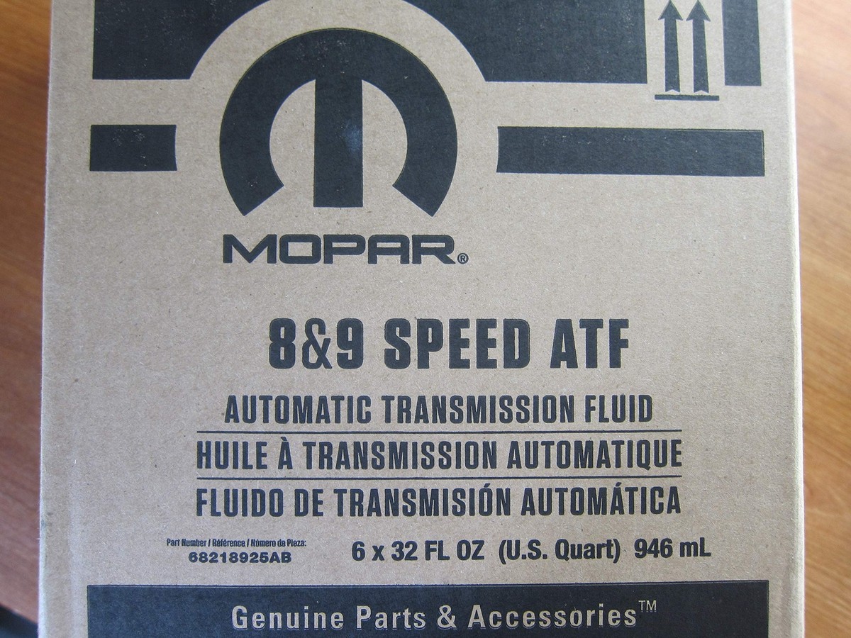 Mopar Genuine 68218925AB 8&9 Speed Automatic Transmission Fluid 1