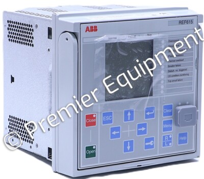ABB REF615 REF615A_1G HAFDACADCBC1BNN11G RELAY FEEDER PROTECTION CONTROL