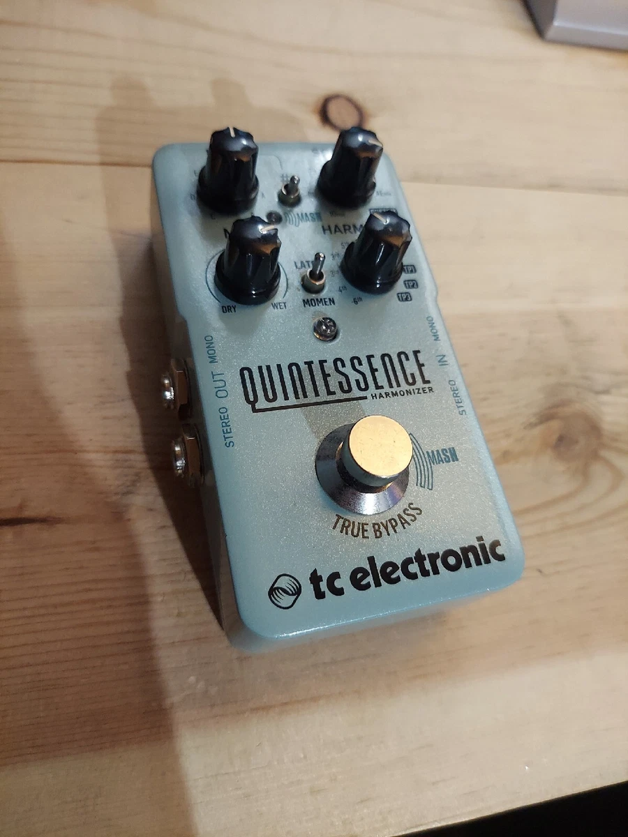 TC Electronics Quintessence Harmonizer Effects Pedal Guitar