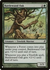Battlewand Oak 197/301 Non Foil Common The List Reprint MTG Near Mint