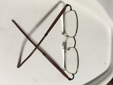 Glasses Brown Frames/ Flexible Hinges/ 2.25 readers/ case