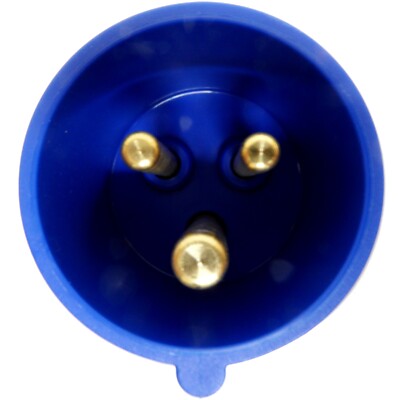 Spina Industriale Blu 220 Volt 16 Ampere 2P+T IP44 EC69070 - Foto 10