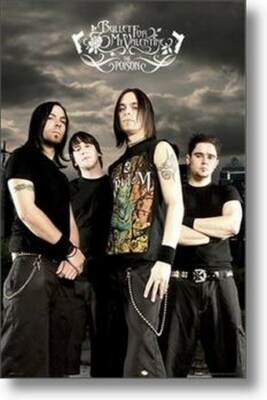 BULLET FOR MY VALENTINE POSTER Poison RARE NEW HOT  - PRINT IMAGE PHOTO