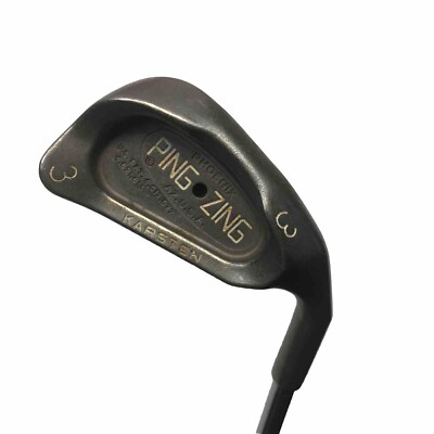 Ping Zing Black Dot Karsten RH 3 Golf Club Iron, Phoenix 38'', Original Ping Grip