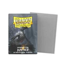Dragon Shield 60CT Matte Dual Sleeves – Justice – YuGiOh Mini Japanese Size