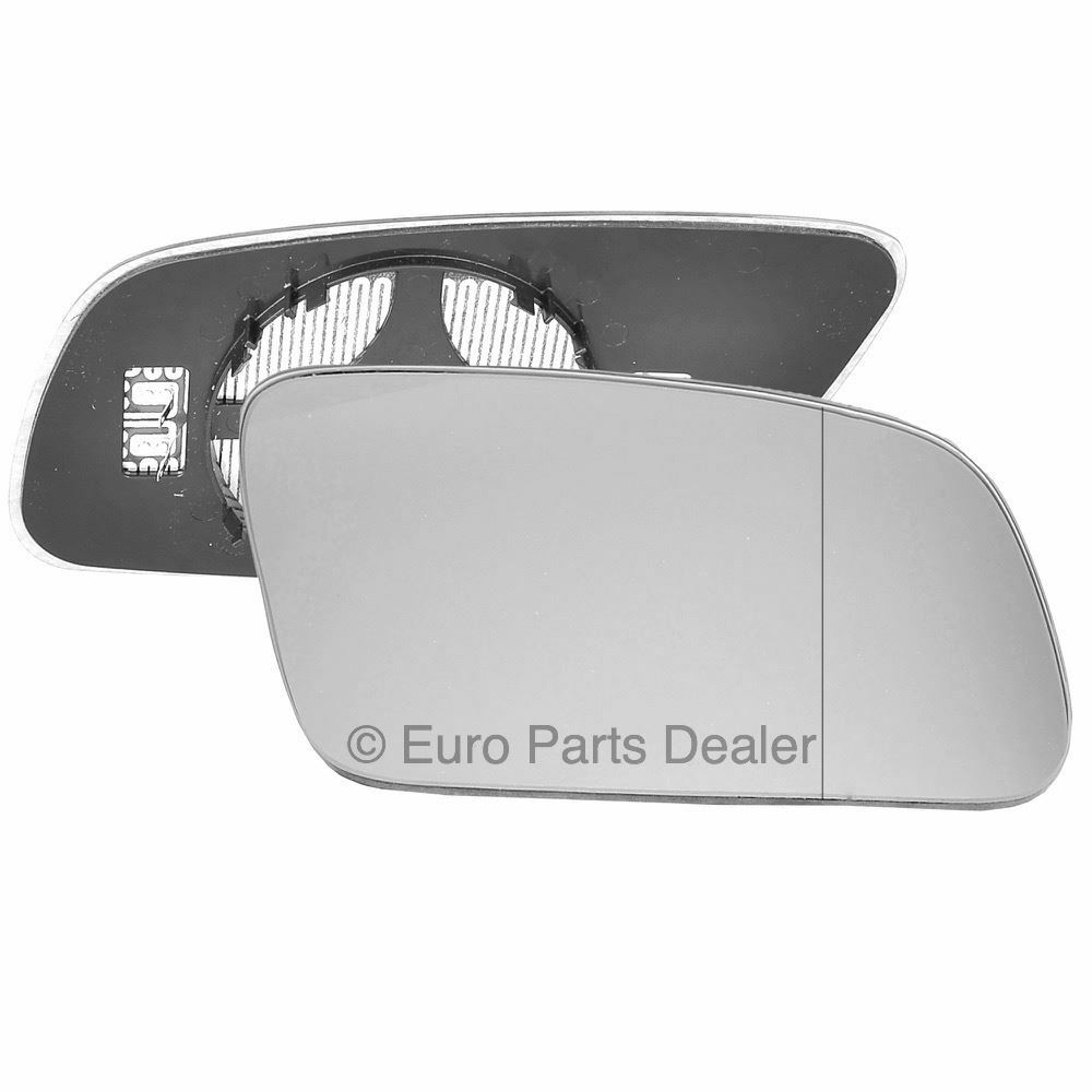 Wing door Mirror Glass Driver side for Audi A6 C5 1999-2004 Heated Wide Angle