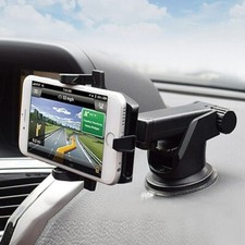 Car Phone Holder Dashboard Windshield Phone Mount Universal for iPhone Samsung