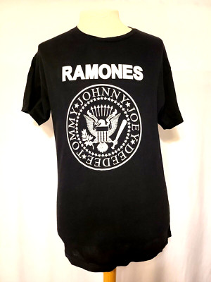 Ramones Mens T Shirt Black 2006 Rock Concert Tour Merch Graphic Tee - Large