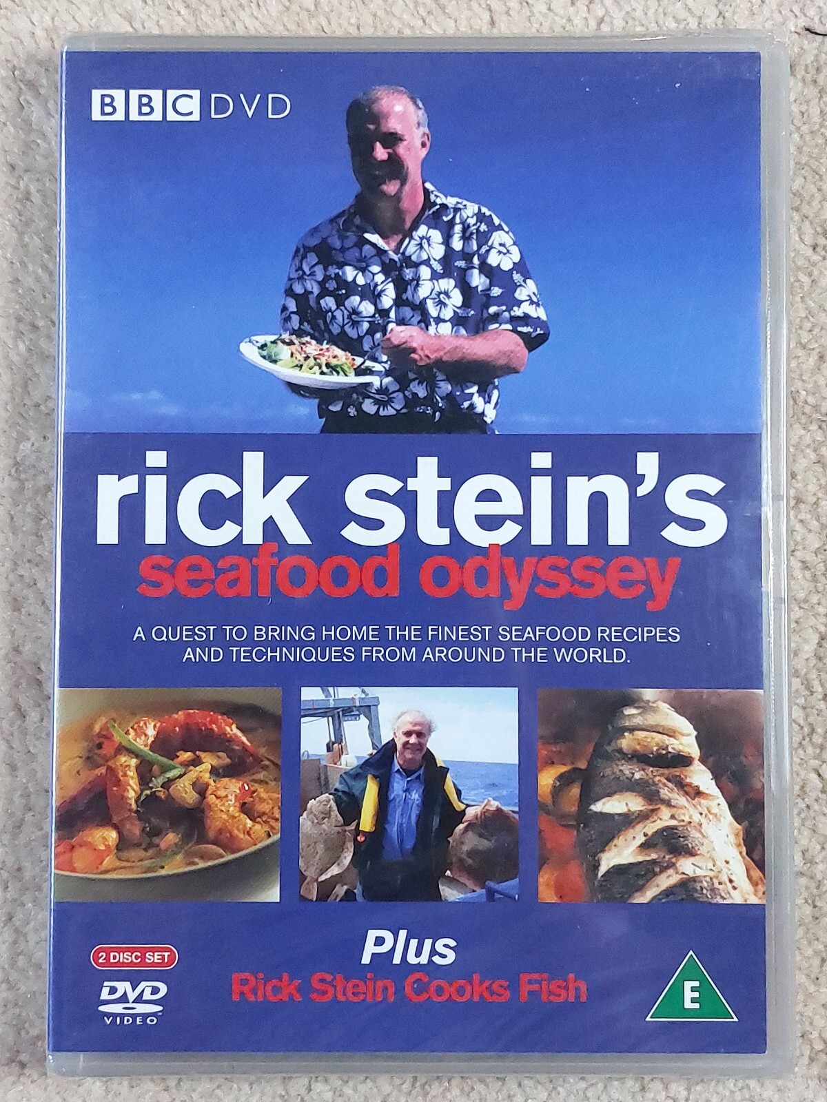 Rick Stein's Seafood Odyssey (DVD, 2005) - New & Sealed, Loose Disc