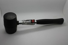 65 mm Gummihammer mit Metallstiel Kunststoffsoftgriff Schonhammer Fliesenleger 