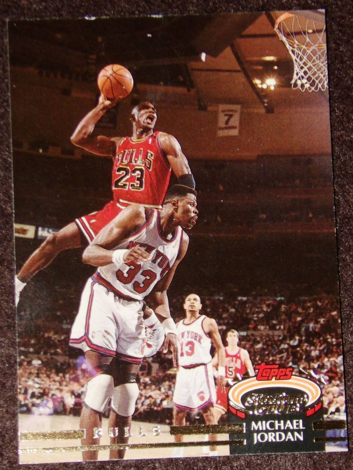 jordan dunk over ewing