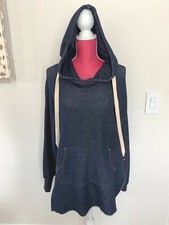 NSF SWEATSHIRT HOODIE TOP NAVY BLUE OVERSIZED SIZE SMALL NEW WITHOUT TAGS RARE