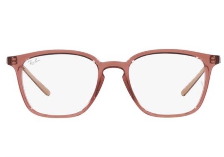 Rose Women\'s Ray Ban Glasses Frames Only 7185 8234 52 18 145 Rose Women main image 2
