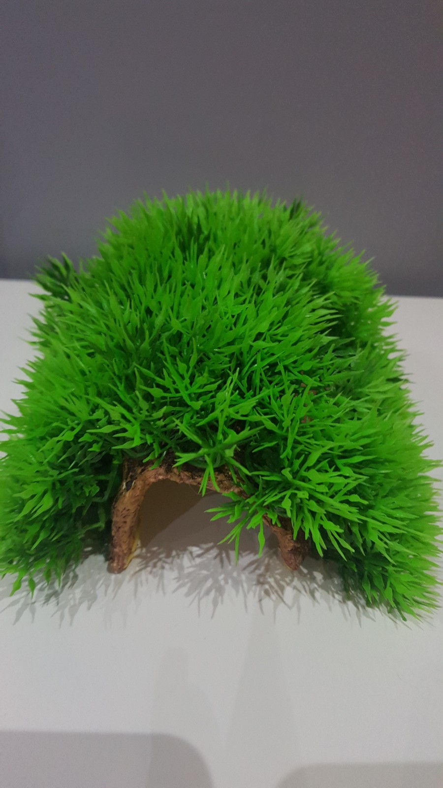 Aquarium Large Ornament Half Log Tree Bark Effect Covered with