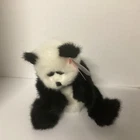 Vintage 1993 Ty   Beanie Baby Checkers the Panda Bear Plush