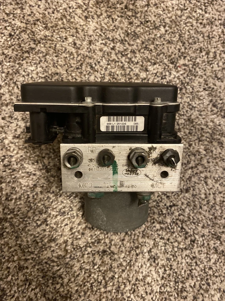 06-09 Range Rover Land Rover HSE L322 4.2 ABS BOMBA ANTIBLOQUEO MÓDULO DE FRENO FABRICANTE DE EQUIPOS ORIGINALES Foto 4 de 4