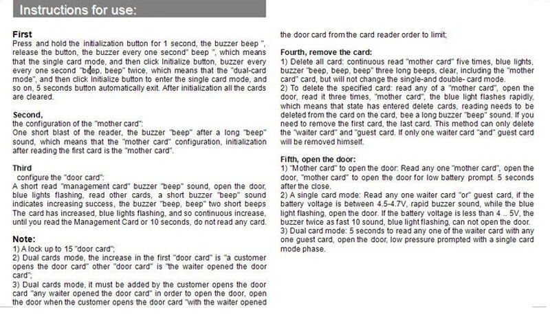 125KHz EM/ID Metal Electronic Induction Lock /Storage Cabinet /Sauna Lock - Picture 10 of 14