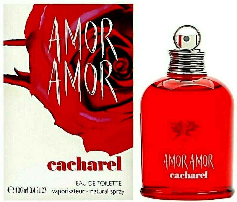 CACHAREL AMOR AMOR EAU DE TOILETTE SPRAY FOR WOMEN Oz 100 ml