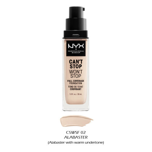 1 NYX Can't Stop Won't Stop Full Coverage Foundation "Pick Your 1 Color" *Joy's* - Picture 11 of 34