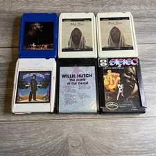 8 Track Tape Lot Of 18- Willie Hutch, James Brown, Curtis Mayfield, Issac Hayes