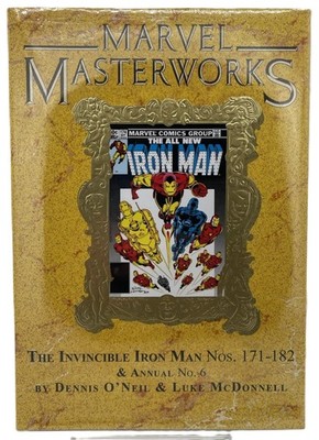 Marvel Masterworks #355 Invincible Iron Man Vol #17 (#171-182+A.6) DM Cover NEW