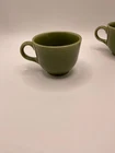 HTF Vintage Fiesta IRONSTONE Coffee Mugs (2) TURF GREEN