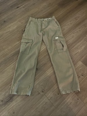 Levi's Cargo Pants Mens 32/34 Beige Loose Straight Fit Workwear NEW W/ Tags
