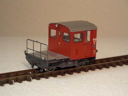 BEMO 1273114: RhB Bahndiensttraktor Tm 2/2 64, analog, NEU | Zustand: Neu