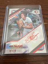2025 Topps Diamond Icons Auto White Polychromatink Jim Palmer 7/10