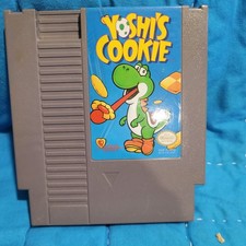 Yoshi's Cookie - Classic NES Nintendo Entertainment System Game TESTED WORKING 