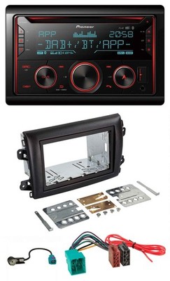 Pioneer 2DIN DAB MP3 Bluetooth USB CD Car Stereo for Fiat Ducato Series 8 2021 onwards