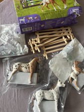 Image of Schleich 42433 Horse Club Lisa’s Tournament Training Set ** read description