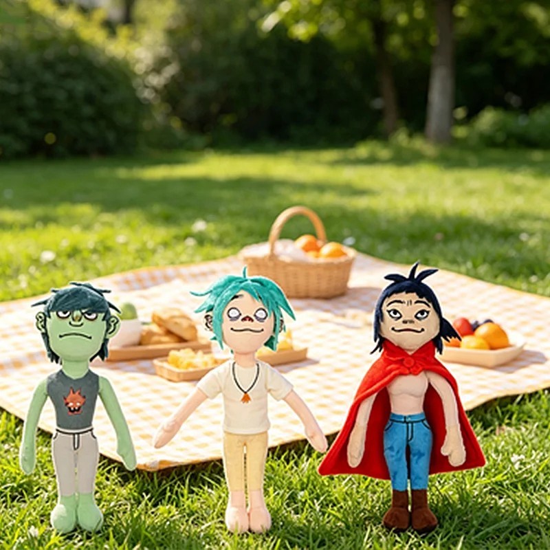 30cm Gorillaz Noodle Plush Dolls Present Gift Stuffed Toys For