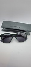Lacoste Sunglasses, Dark Green, New With Case, 52-20-145