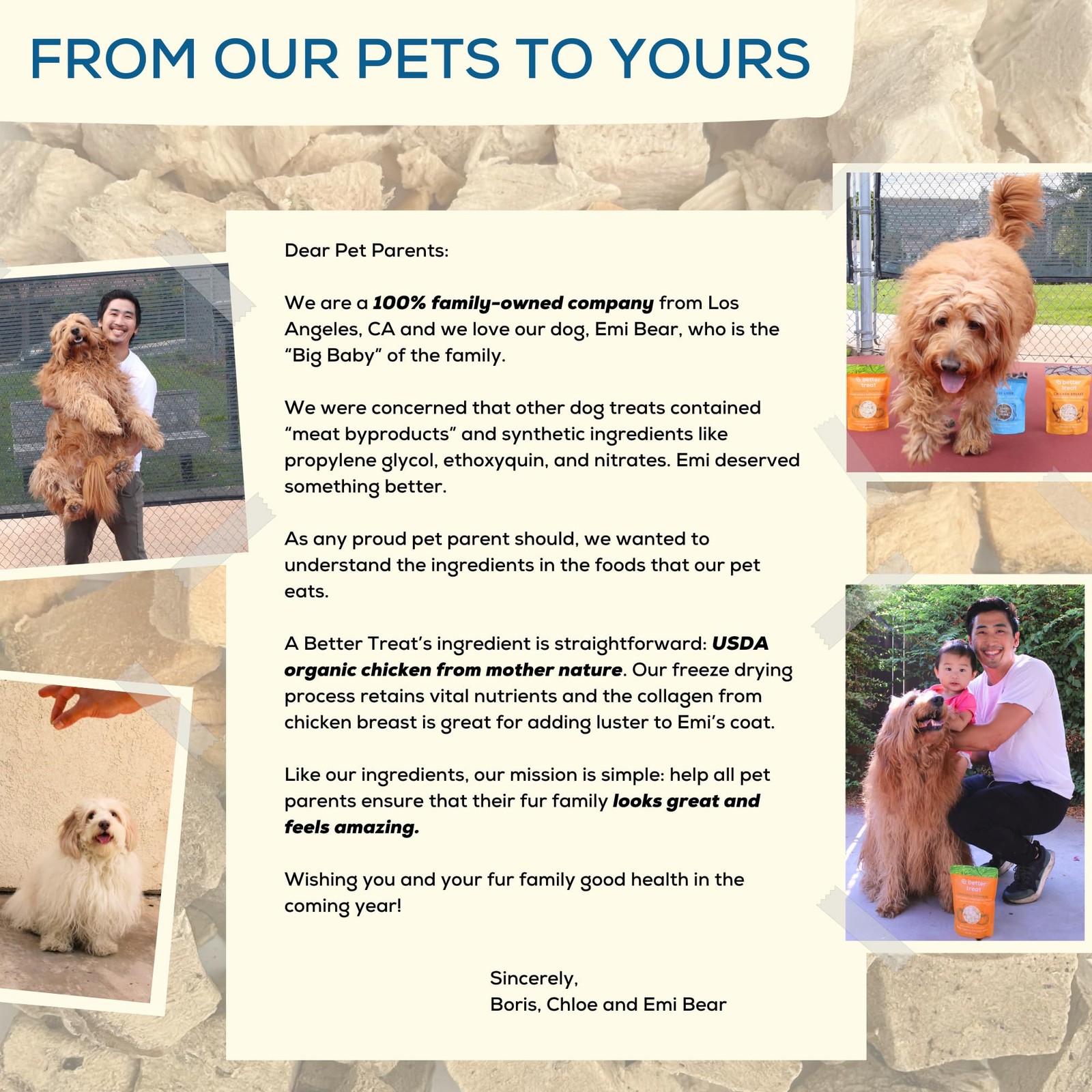 – Organic Freeze Dried Chicken Breast Dog Treats, Organic, Single Ingredient ...