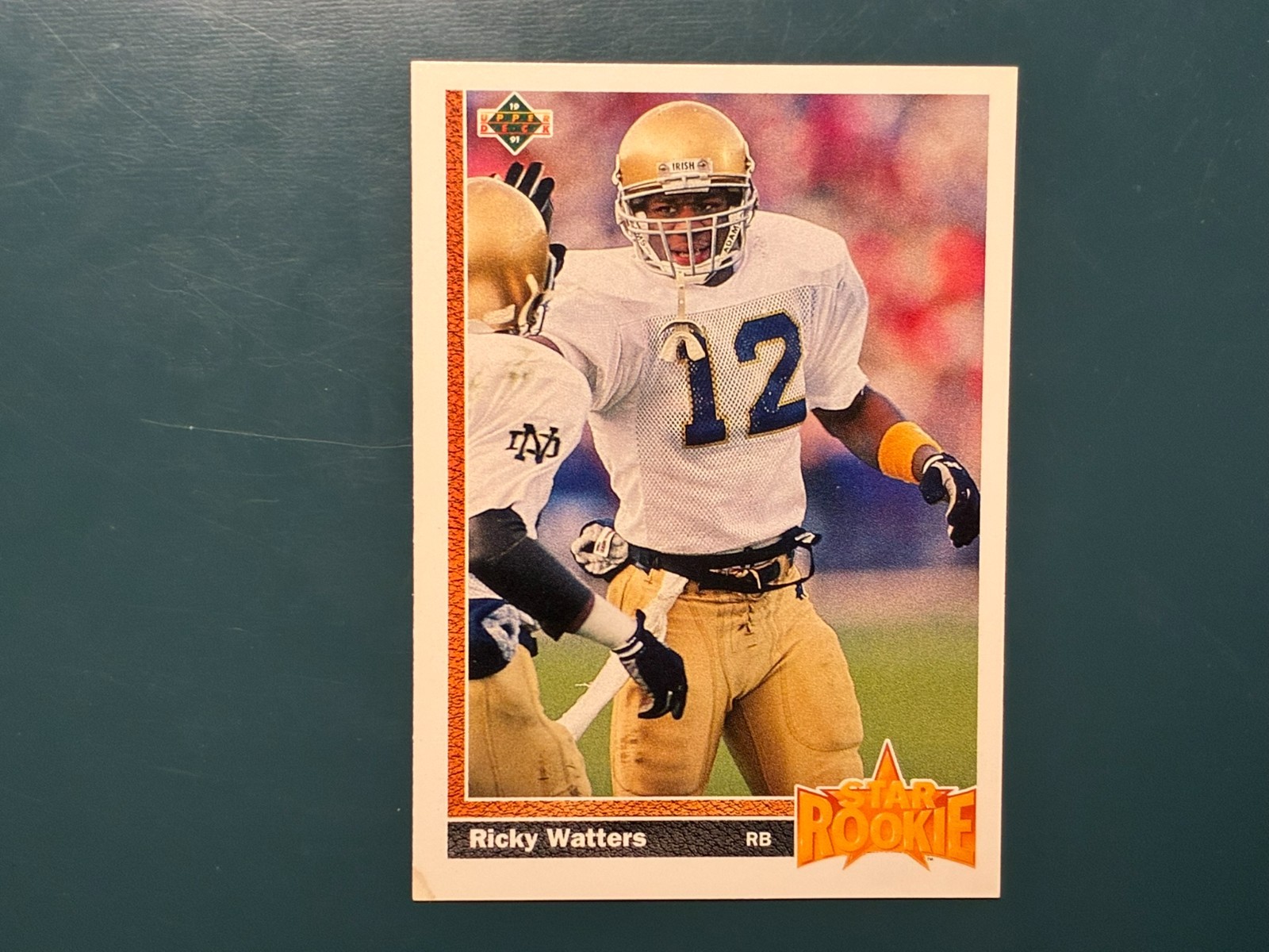 1991 Upper Deck - Ricky Watters #9 (RC)