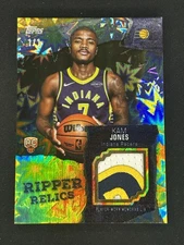 🔥🔥2025 Topps Flagship Ripper Relics 1/1 Kam Jones Indiana Pacers🔥🔥