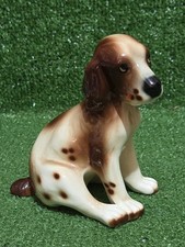 Trentham Art Ware Devon Springer Spaniel Dog Figurine 16cm High Vintage VGC