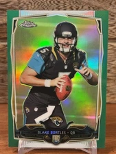 2014 Topps Chrome Blake Bortles Green REFRACTOR Rookie #187 COMBINE SHIP & SAVE