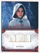 Rittenhouse House of the Dragon Season 1 Mysaria Relic Cards #RC26