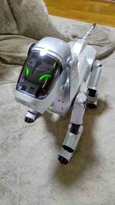 SONY AIBO ERS-111 Silver Entertainment Robot Dog System Tested