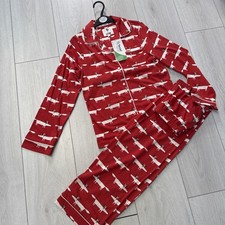 Bnwt Tu X Scion Mr Fox Christmas Print Pyjamas Age 9-10