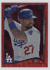 2014 Topps Red Hot Foil Matt Kemp #460 0f6