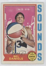 1974-75 Topps Mel Daniels #192 HOF 0a3