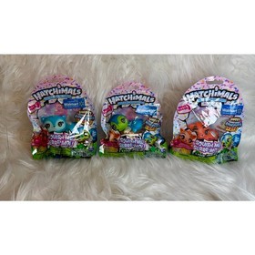 Wave 1 HATCHIMALS Hatchi-Mallows Complete Set of 3 Squishies