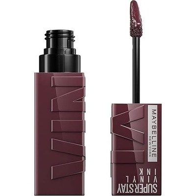 Maybelline Superstay Vinyl Ink Liquid Lipstick, Fearless | High Shine Color That