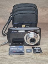 Casio Exilim EX-Z16 12.1MP Y2K Digitalkamera + Ladegerät SD Case